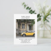 Home Sweet Asection New Address Photo Moving Aankondigingskaart (Staand voorkant)