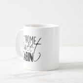 Home Sweet Cabin Koffiemok (Voorkant links)