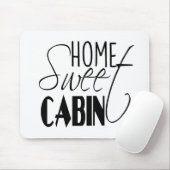 Home Sweet Cabin Muismat (Met muis)