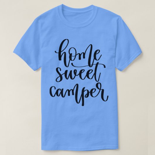 Home Sweet Camper 1 T-shirt (Design voorkant)