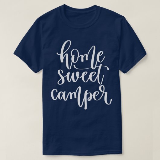 Home Sweet Camper 2 T-shirt (Design voorkant)