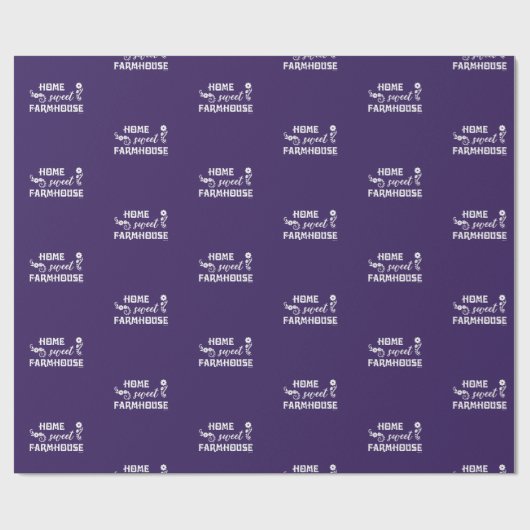 HOME SWEET FARMHOUSE CADEAUPAPIER (Vlak)