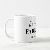 Home Sweet Farmhouse Monogram Koffiemok (Links)