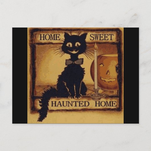 Home Sweet Haunted Home Briefkaart (Voorkant)
