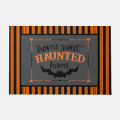Home Sweet Haunted Home Halloween Deurmat (Voorkant)