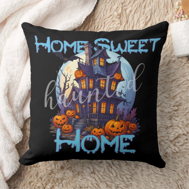 Home Sweet Haunted Home Kussen (Deken)
