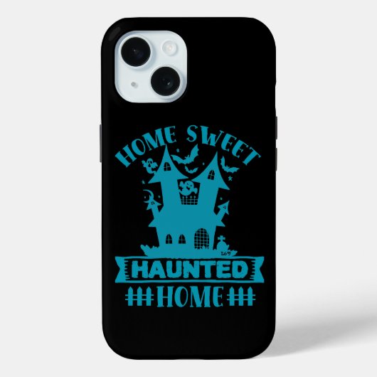 HOME SWEET HAUNTED THME grappig halloween Case-Mate iPhone Case (Achterkant)