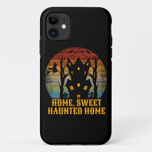 HOME SWEET HAUNTED THME grappig halloween Case-Mate iPhone Case (Achterkant)