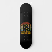 HOME SWEET HAUNTED THME grappig halloween Persoonlijk Skateboard (Voorkant)