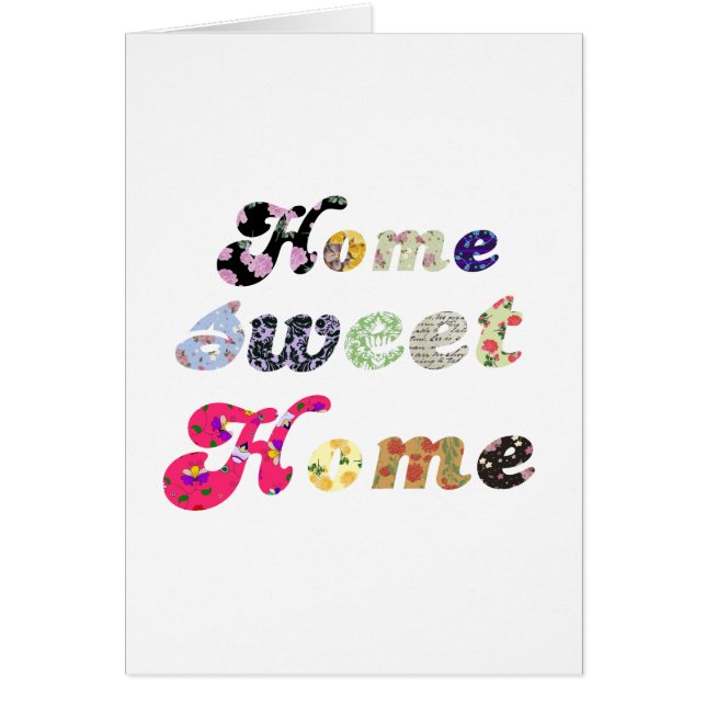 Home Sweet Home (Voorkant)
