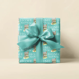 Home Sweet Home - Aangepaste papierbladen voor het Inpakpapier Vel
