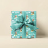 Home Sweet Home - Aangepaste papierbladen voor het Inpakpapier Vel