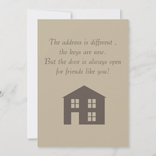 Home Sweet Home Aankondiging (Achterkant)