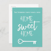 Home Sweet Home Aankondiging Script Key (Voorkant / Achterkant)