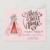 Home Sweet Home, aankondiging van Tribal Tent Boho (Voorkant)