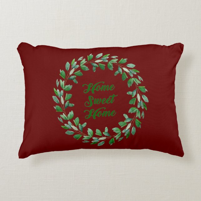 Home sweet home accent kussen (Voorkant)