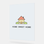 Home Sweet Home Acryl Bord (Hoek)