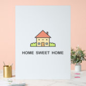 Home Sweet Home Acryl Bord (Huwelijk)