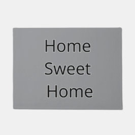 Home sweet home AI art  Deurmat