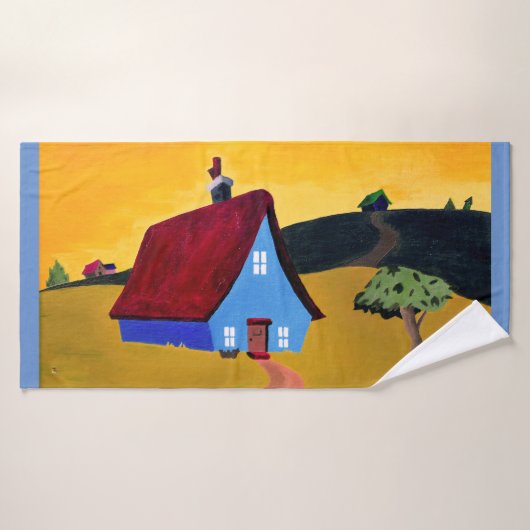 HOME SWEET HOME Badhanddoek Bad Handdoek (Badhanddoek)