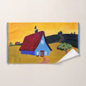 HOME SWEET HOME Badhanddoek Bad Handdoek (Handdoek)