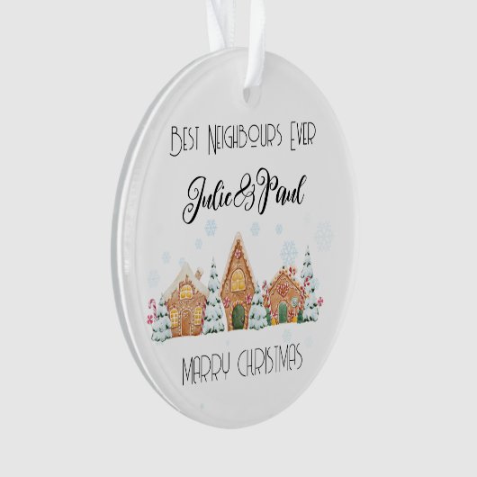 Home Sweet Home: Beste Buren Editie Ornament (voorkant)