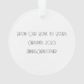 Home Sweet Home: Beste Buren Editie Ornament (achterkant)