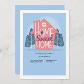 Home Sweet home Bewegende aankondiging (Voorkant / Achterkant)