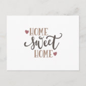 Home sweet home briefkaart (Voorkant)