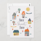 Home Sweet Home Briefkaart (Voorkant / Achterkant)