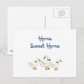 Home Sweet Home Briefkaart (Voorkant / Achterkant)