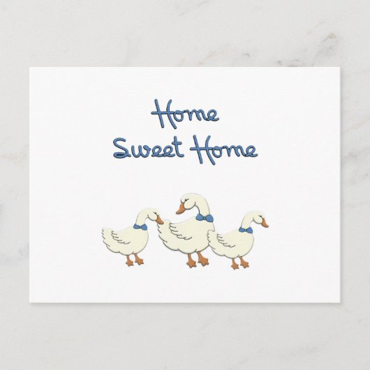 Home Sweet Home Briefkaart (Voorkant)