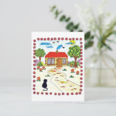 Home Sweet Home Briefkaart (Staand voorkant)