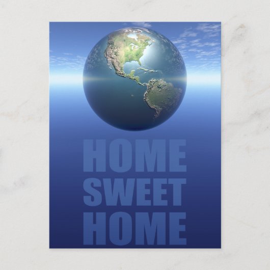 Home Sweet Home Briefkaart (Voorkant)