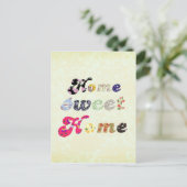 Home Sweet Home Briefkaart (Staand voorkant)