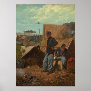 Home, Sweet Home, c.1863 (olie op doek) Poster
