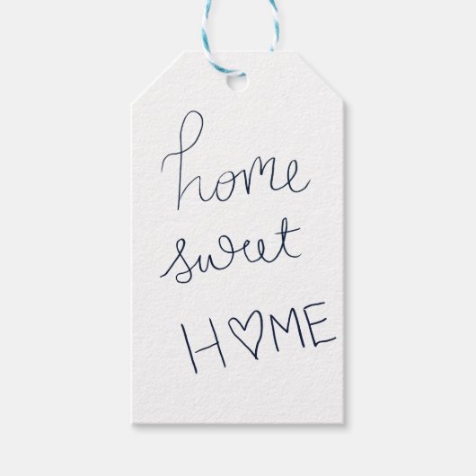 Home Sweet Home Cadeaulabel (Voorkant)