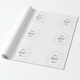 Home Sweet Home Cadeaupapier