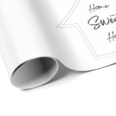 Home Sweet Home Cadeaupapier (Rol Hoek)