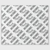 Home Sweet Home Cadeaupapier (Vlak)