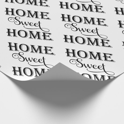 Home Sweet Home Cadeaupapier (Hoek)