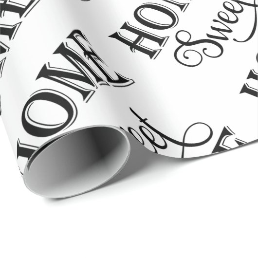 Home Sweet Home Cadeaupapier (Rol Hoek)