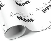 Home Sweet Home Cadeaupapier (Rol Hoek)