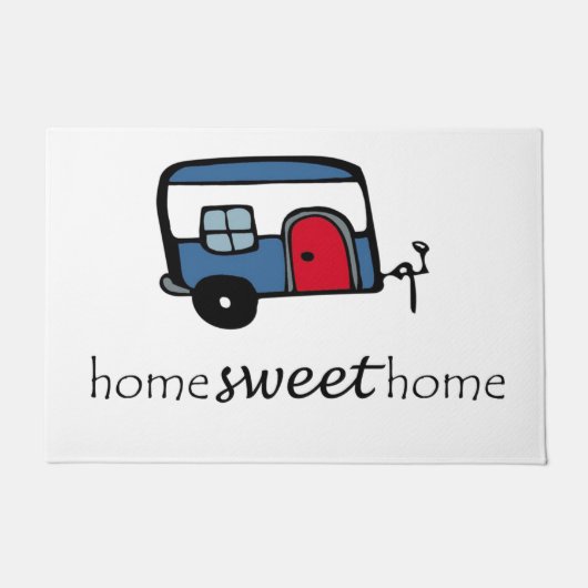 Home Sweet Home Camper Deurmat (Voorkant)