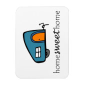 Home Sweet Home Camper Magneet (Verticaal)