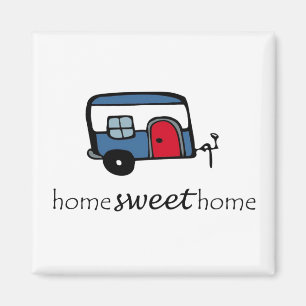 Home Sweet Home Camper Magneet