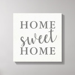 Home Sweet Home Canvas Afdruk