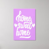 Home Sweet Home Canvas Afdruk (Voorkant)