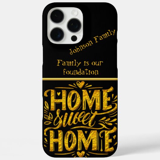 Home Sweet Home Case-Mate iPhone Case (Achterkant)