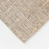 Home Sweet Home | Chicago Illinois Rustic Fleece Deken (Hoek)